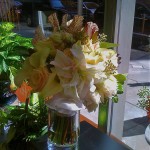 This was the bridal bouquet we gave away at the showcase.