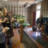Nicolette explains how she starts her arrangement