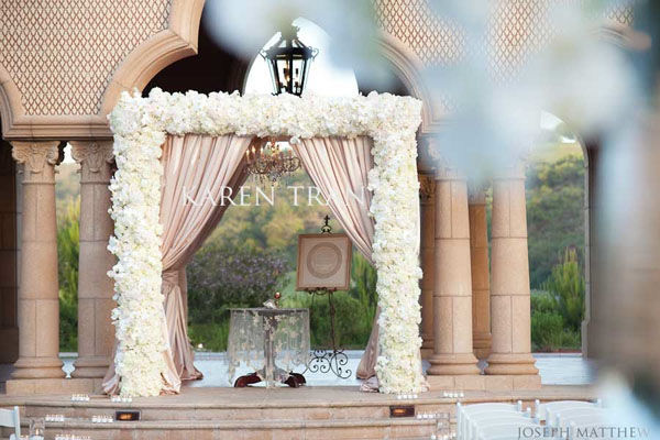 White Flower Canopy