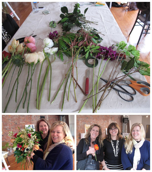 flirty fleurs floral designer workshop in Seattle