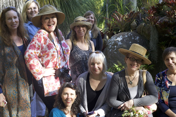 Florists visit Lotusland