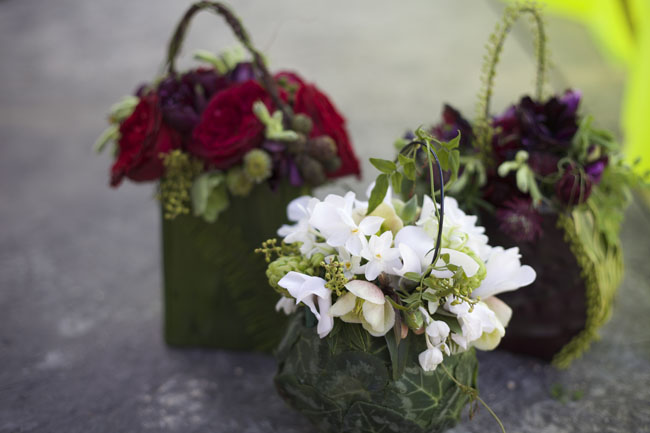 Florabundance Design Days 2016 - Botanical purses designed by Francoise Weeks
