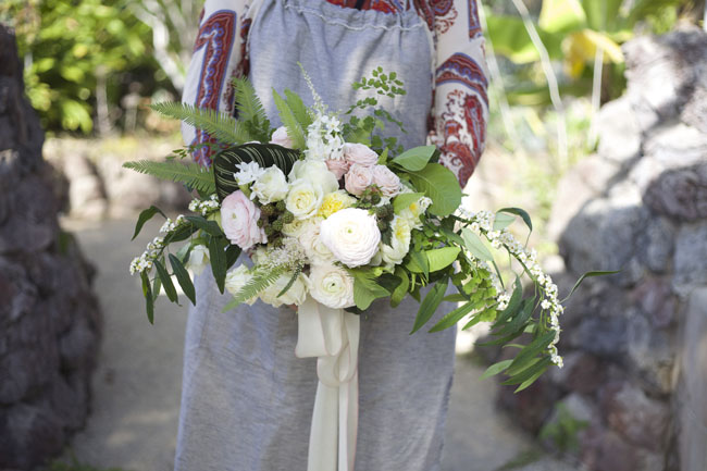 Florabundance Design Days 2016 - blush bridal bouquet by Sheryl Tynes of Thistle and Bone