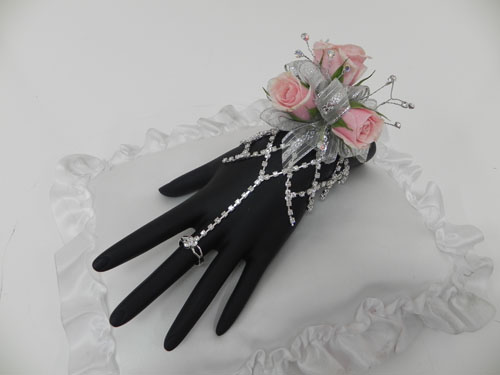 unique wrist corsages