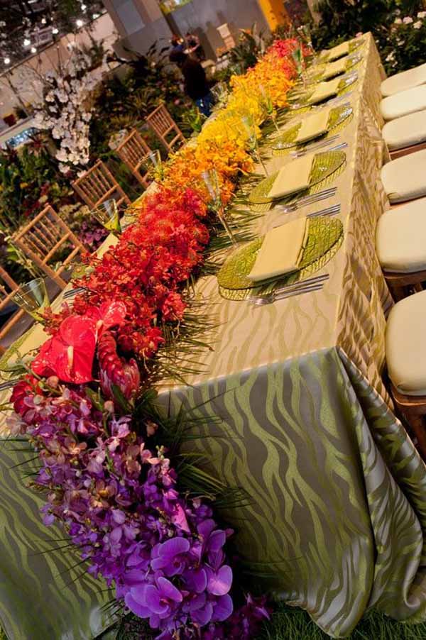 Wedding Wednesday :: Rainbow Flowers | Flirty Fleurs The Florist Blog ...