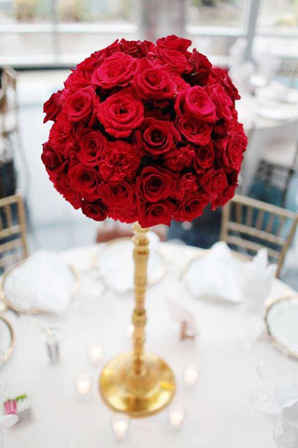 Wedding Wednesday :: Red Inspiration  Flirty Fleurs The Florist Blog - Inspiration for Floral 