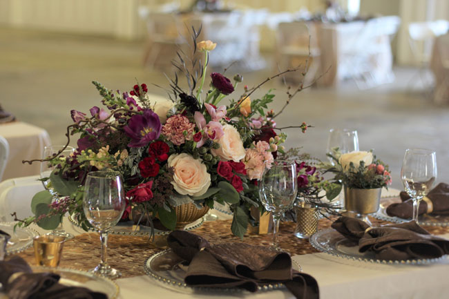 Fleurie Flowers, Reedley, California, compote floral design
