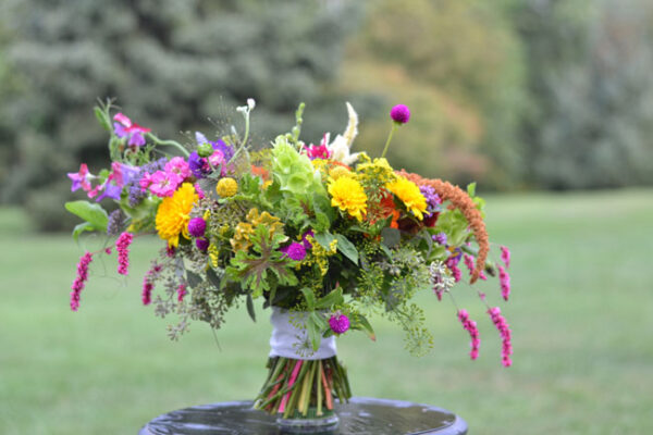 Buckeye Blooms - wildflower bridal bouquet