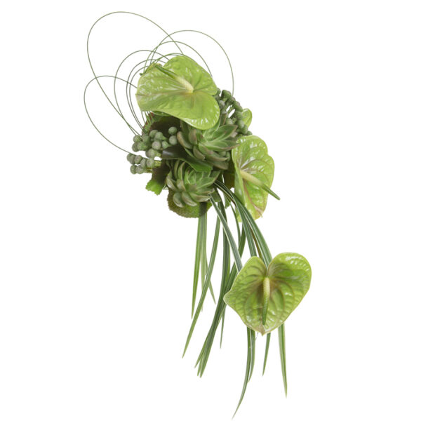 Floral Design Institute Portland Oregon - Green bridal bouquet