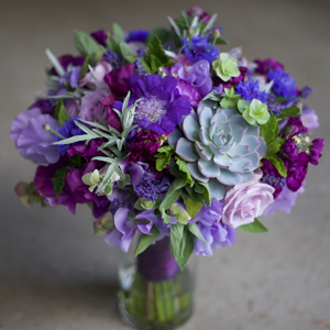 Flirty Fleurs Purple Bouquet - Recipe and Pricing Guide