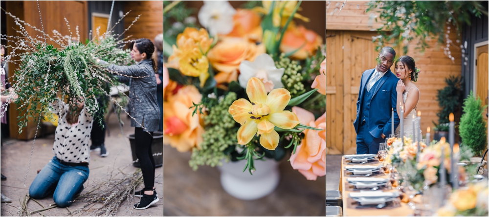 Floral Design Workshop in Los Angeles California with Caroline Tran Photography