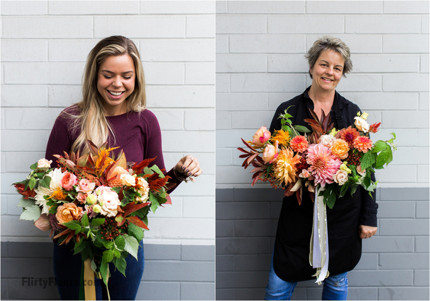 Floral Design Class Announcement :: Two Bouquets in a Day in Seattle Washington
