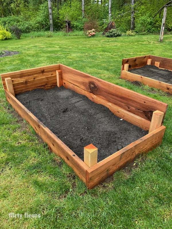 Building Flower Boxes for a Cutting Garden