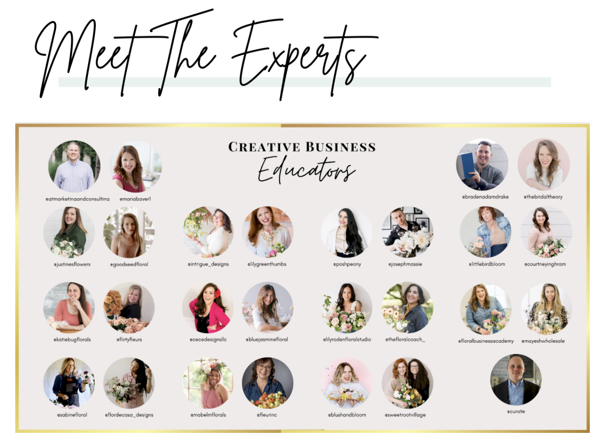 Learn all about business & design from these 25+ educators!
