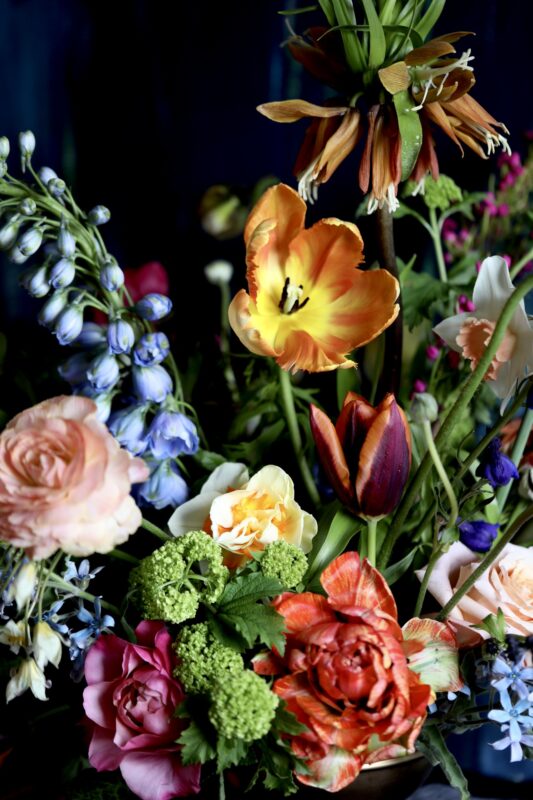 Dutch Master Painter floral design class in seattle washington