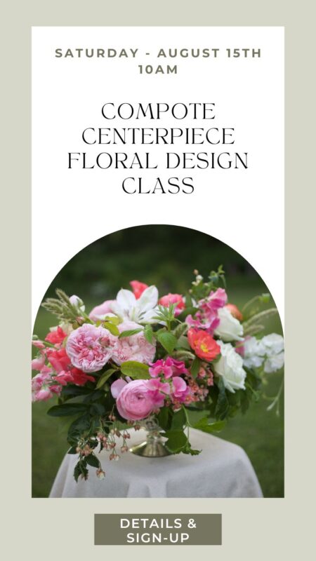 learn how to arrange flowers in a large floral centerpiece at a class in washington state seattle snohomish